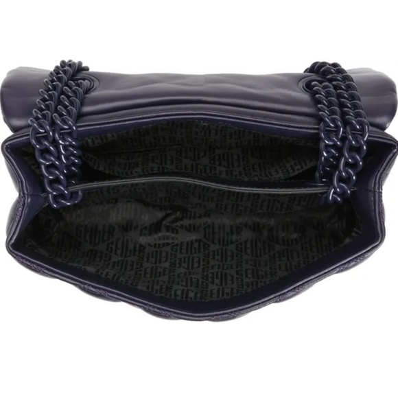 Kensington Drench Leather Shoulder Bag KURT GEIGER LONDON - Picture 11 of 16